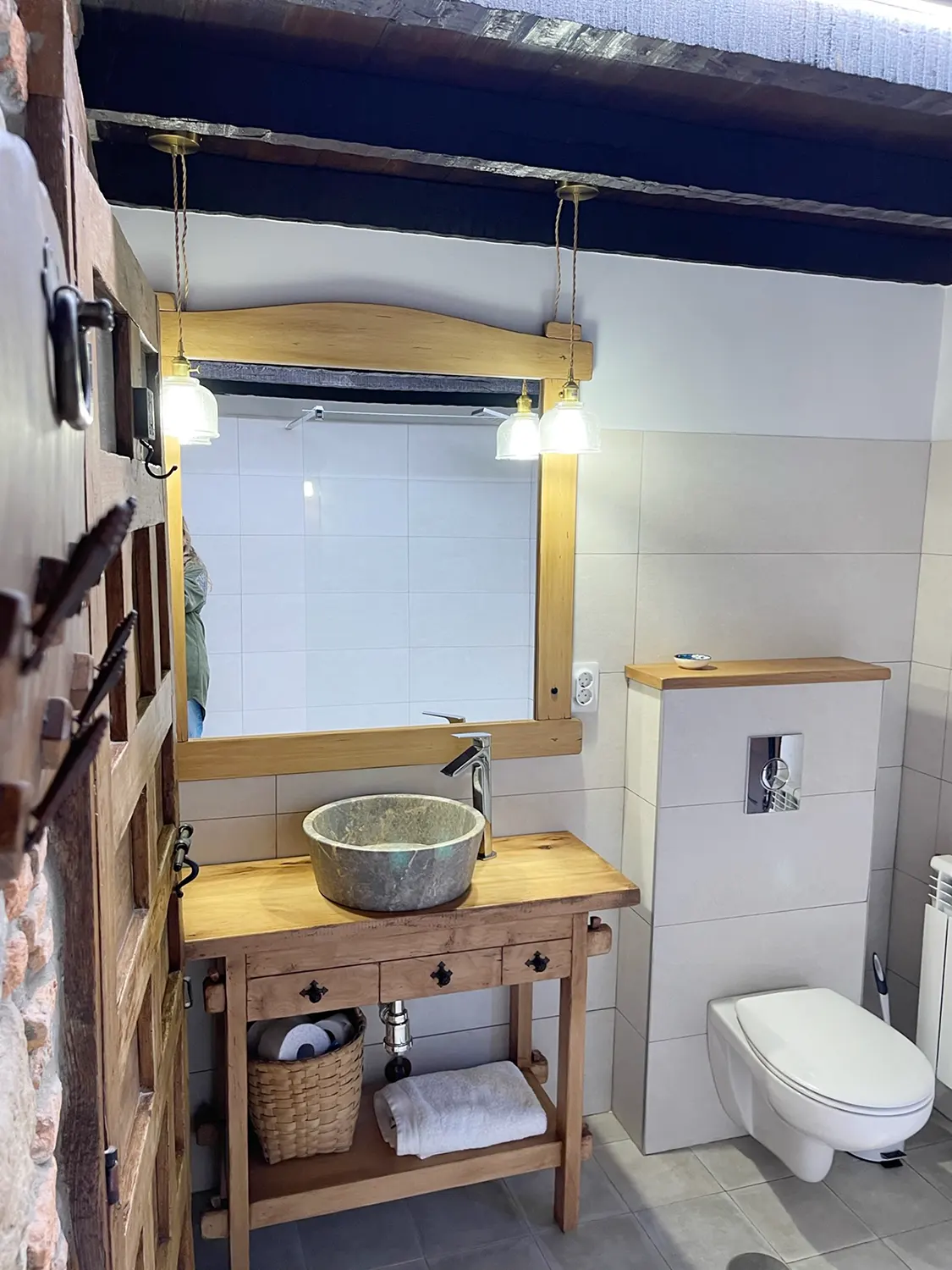 Entrada a baño solana de mogro